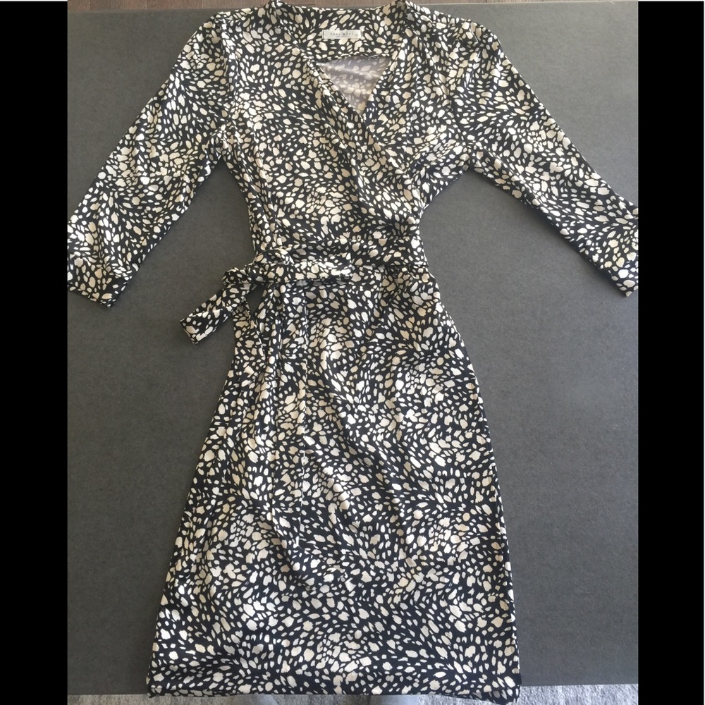 Wrap style dress